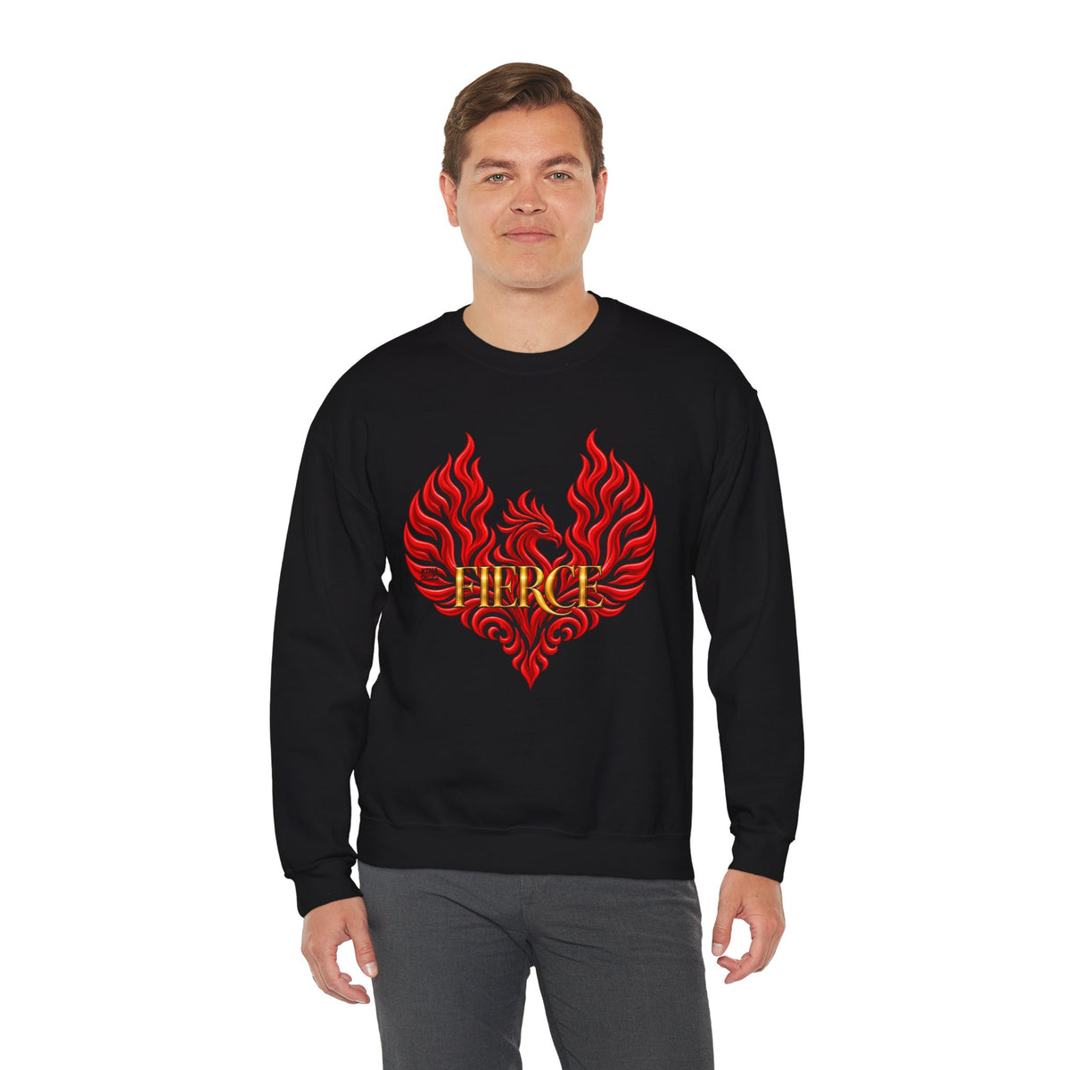 FIERCE Phoenix Crewneck Sweatshirt | The Other "F" Words Collection