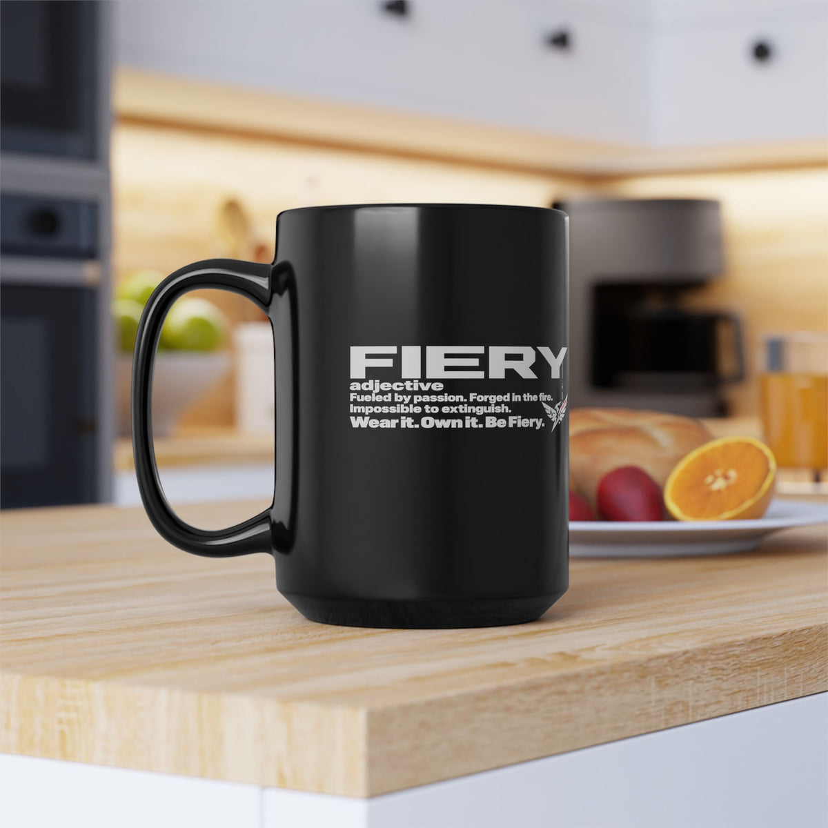 FIERY Definition Black Mug | Built By Definition Series