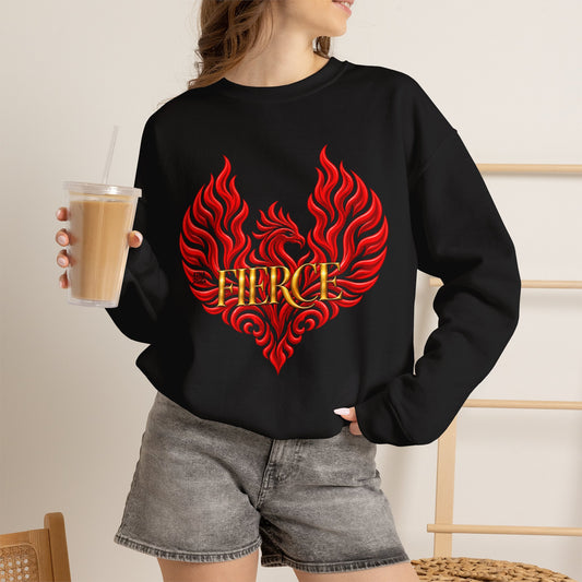 FIERCE Phoenix Crewneck Sweatshirt | The Other "F" Words Collection