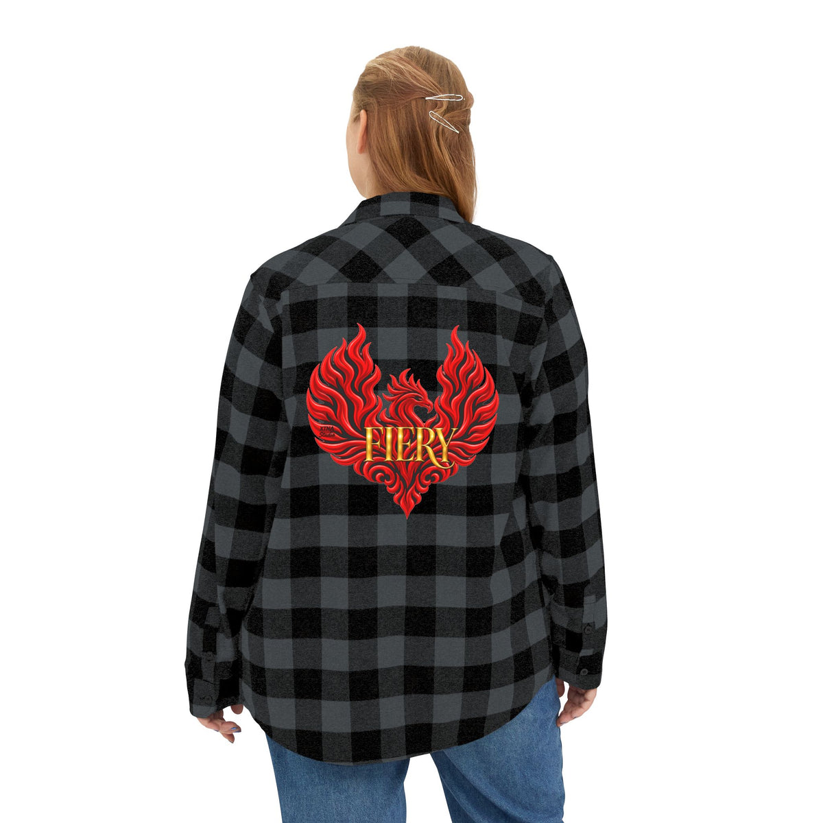 FIERY Phoenix Flannel Shirt | The Other "F" Words Collection