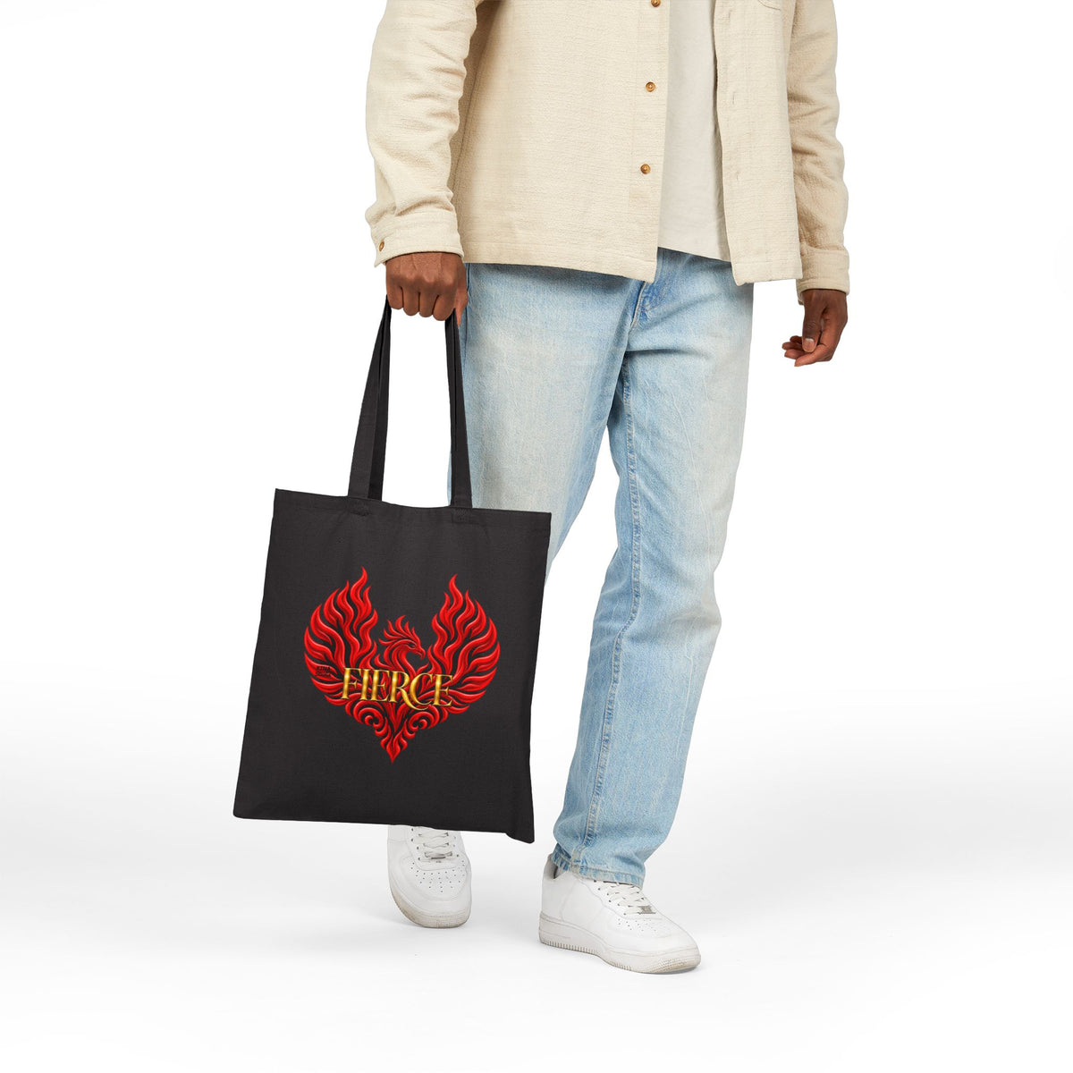 FIERCE Phoenix Cotton Canvas Tote | The Other "F" Words Collection